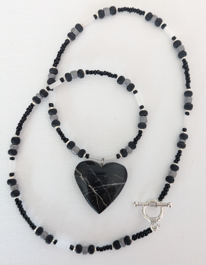 Coeur Onyx Noir