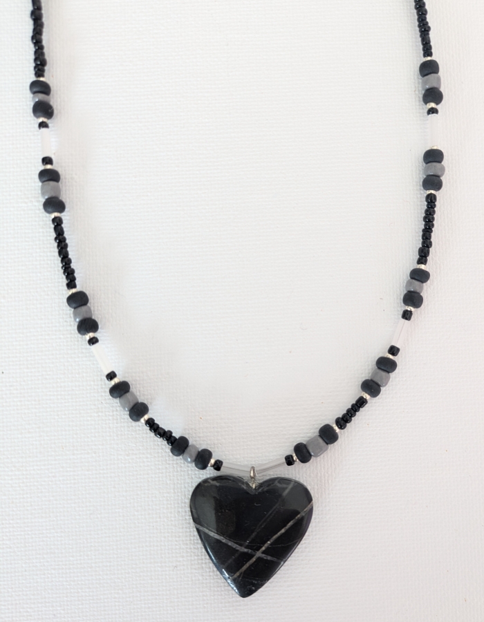 Coeur Onyx Noir
