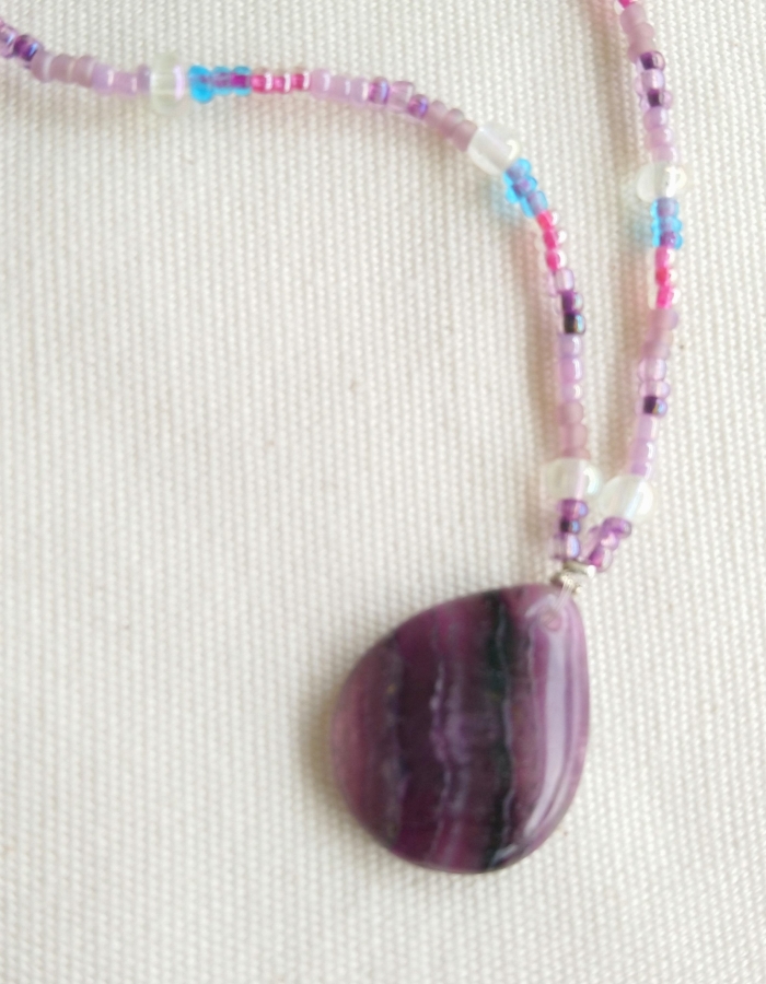 Fluorite mauve.
