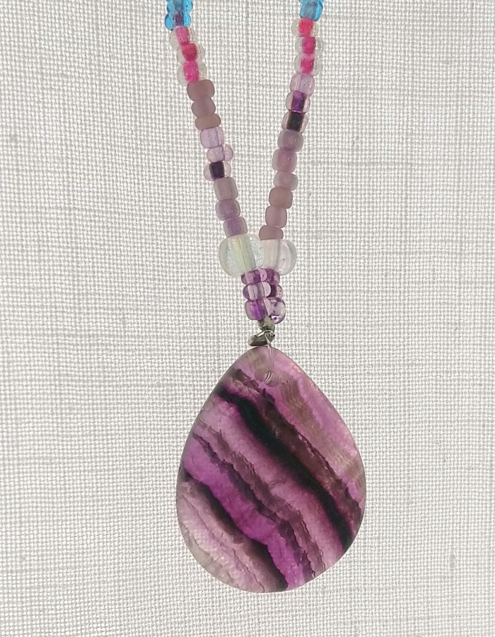 Fluorite mauve.