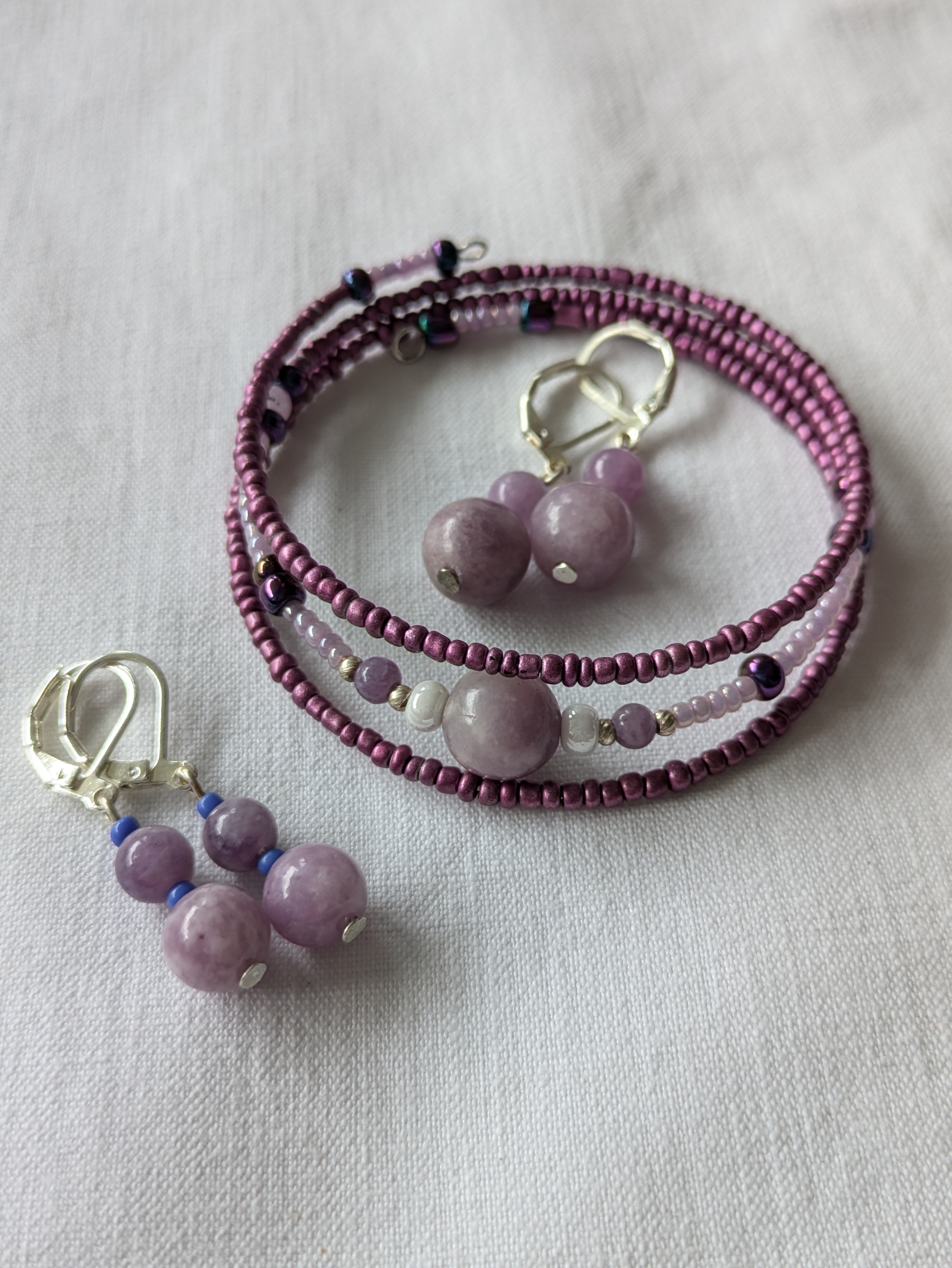 Lepidolite rose
